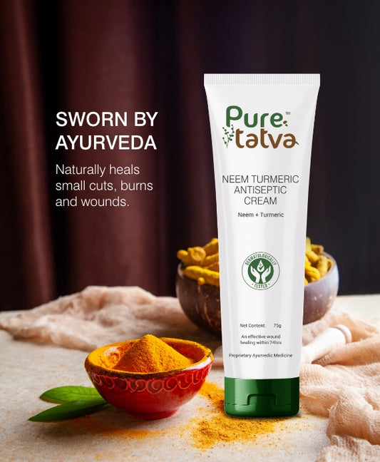 Neem Turmeric Antiseptic Cream - 75g