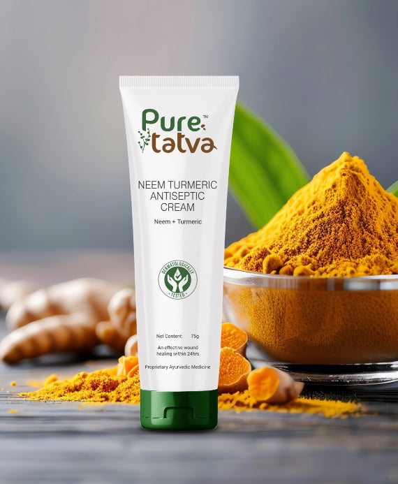Neem Turmeric Antiseptic Cream - 75g