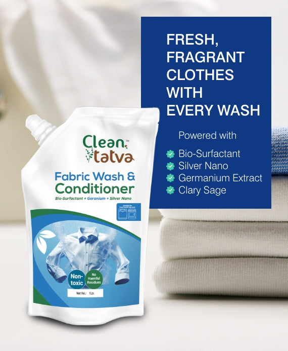 Fabric Wash & Conditioner Pouch - 1L