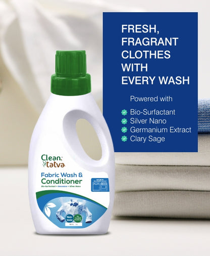 Fabric Wash & Conditioner - 1L